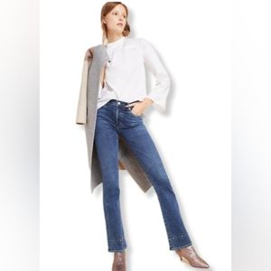 Citizens Of Humanity Jeans Emannuelle Slim Bootcut Blue Wash Studs S…NEW